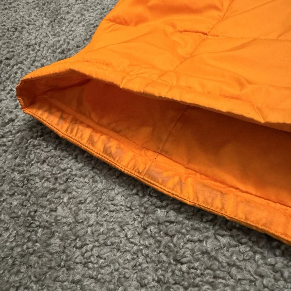 The North Face Men's 550 Orange & Black XL Puffer Vest